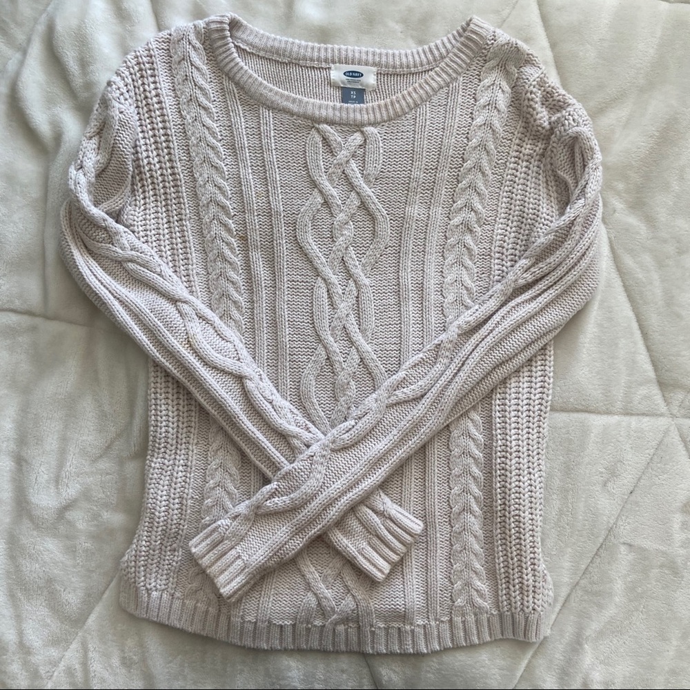 OLD NAVY Cable knit sweater